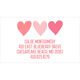 Pink Hearts Luggage Tags Image 2 of 3
